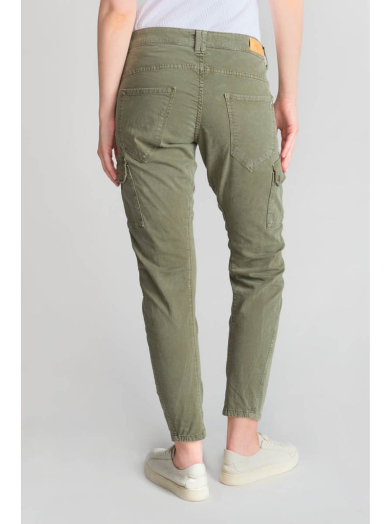 Pantalon rivera cargo 'le temps des cerises' Vert - Kiabi
