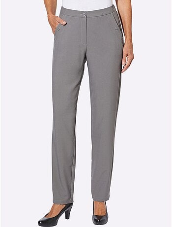 Pantalon rivets décoratifs sur les poches - taille standard - moda vilona