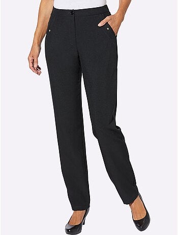 Pantalon rivets décoratifs sur les poches - taille standard - moda vilona