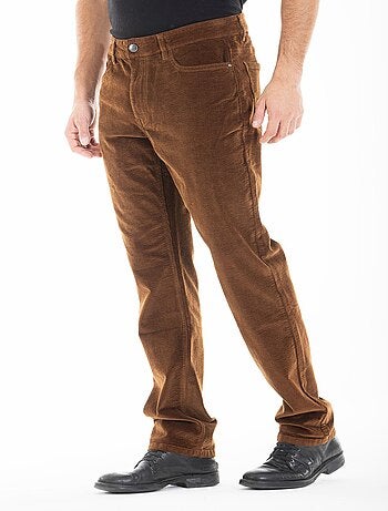 Pantalon RL70 Fibreflex® coupe droite velours NAZIK 'Rica Lewis'