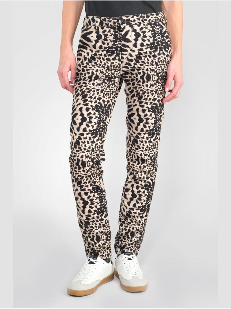 Pantalon rodin chino 'le temps des cerises' Noir - Kiabi