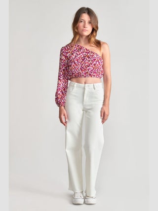Pantalon ROMMIGI loose, large en jeans 'Le Temps Des Cerises'