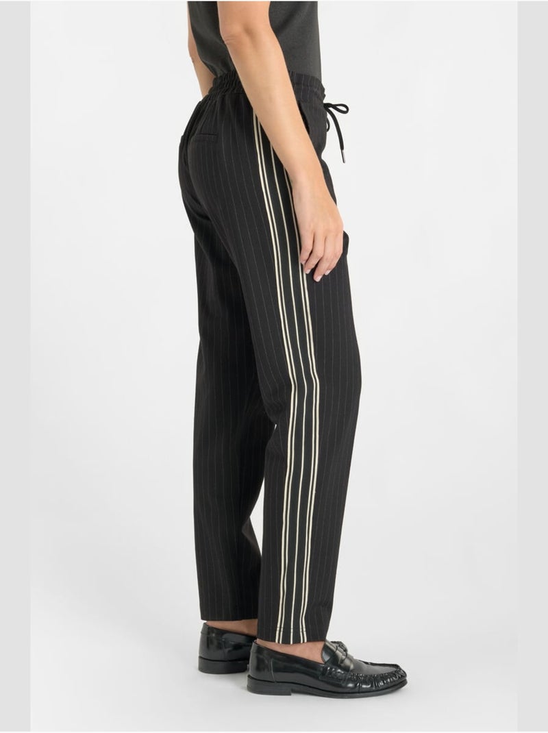 Pantalon ROSA droite 'Le Temps Des Cerises' Noir - Kiabi
