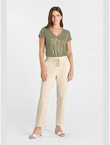 Pantalon ROSI droite 'Le Temps Des Cerises'