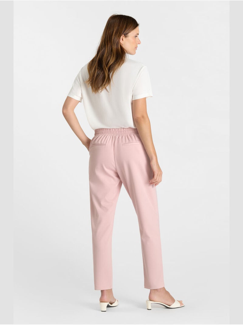 Pantalon ROSI droite 'Le Temps Des Cerises' Rose - Kiabi