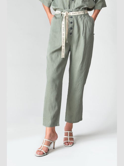 Pantalon RUFA droite 'Le Temps Des Cerises' - Kiabi