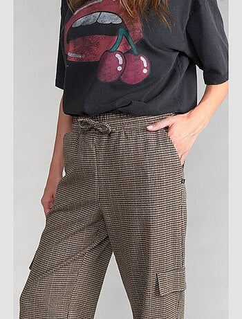 Pantalon RUZENAGI cargo 'Le Temps Des Cerises'