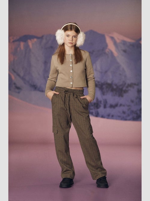 Pantalon RUZENAGI cargo 'Le Temps Des Cerises' - Kiabi