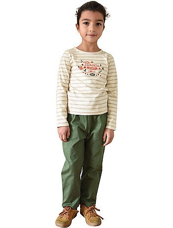 Pantalon sabia velours cotele enfant