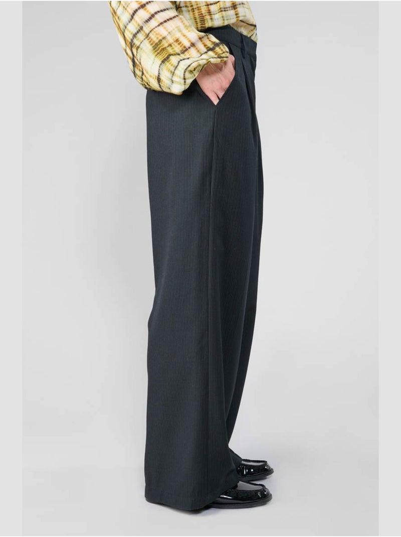 Pantalon SAGUES loose, large 'Le Temps Des Cerises' Noir - Kiabi