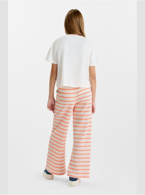 Pantalon SALOMEGI flare 'Le Temps Des Cerises' - Kiabi
