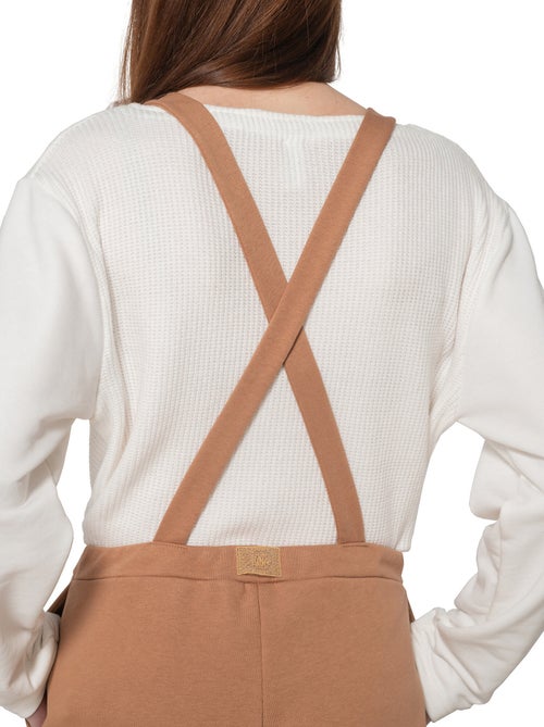 Pantalon salopette sweetened - Kiabi