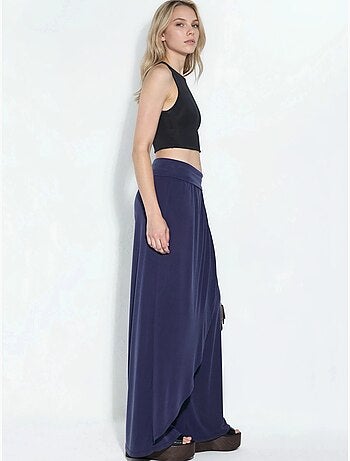 Pantalon salwar à jambes larges busem