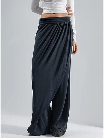 Pantalon salwar à jambes larges busem