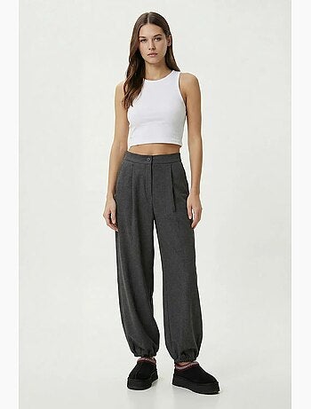 Pantalon salwar plissé taille haute istanbul