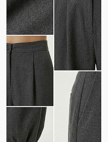 Pantalon salwar plissé taille haute istanbul
