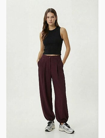 Pantalon salwar plissé taille haute istanbul