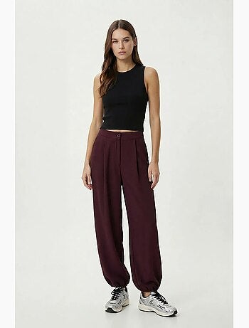 Pantalon salwar plissé taille haute istanbul
