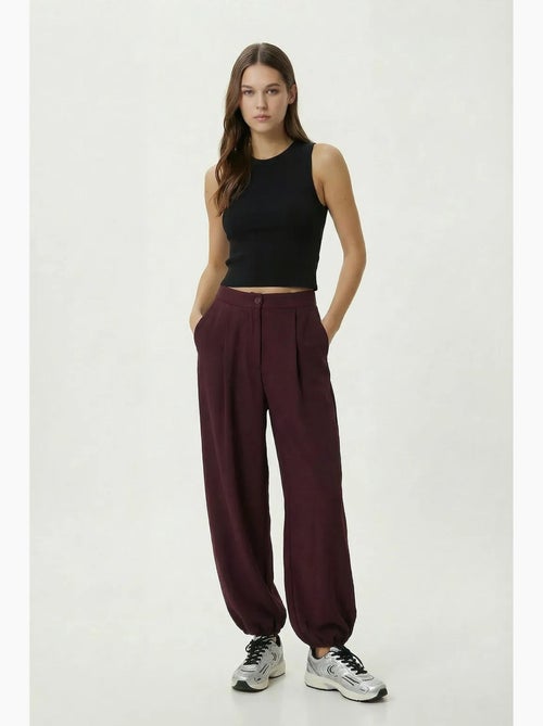 Pantalon salwar plissé taille haute istanbul - Kiabi Pantalon salwar plissé taille haute istanbul - Kiabi