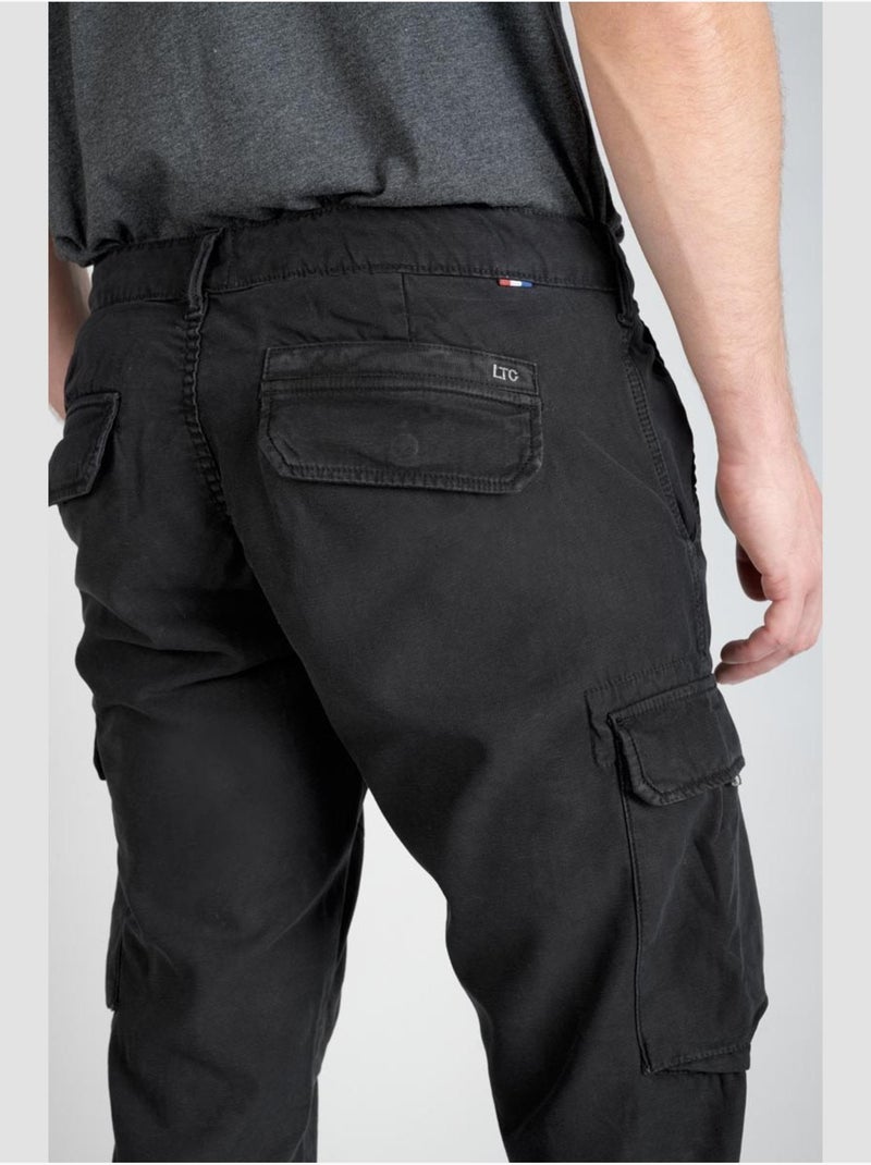 Pantalon SAMI cargo 'Le Temps Des Cerises' Noir - Kiabi