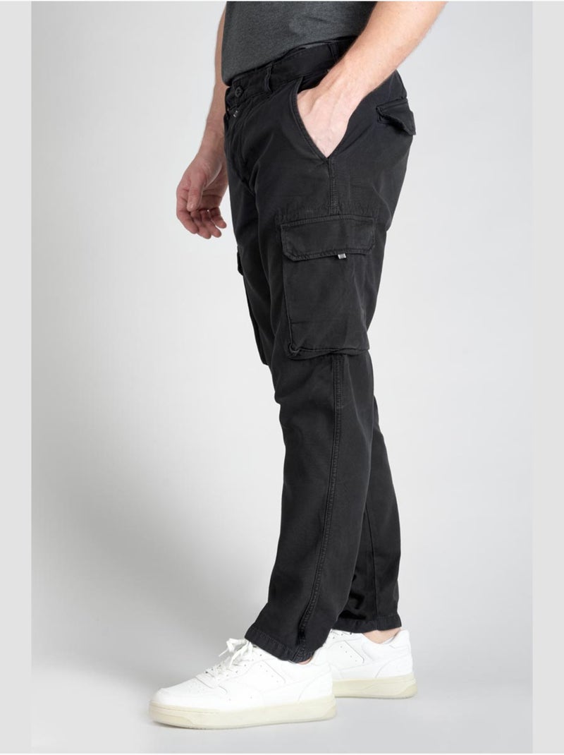 Pantalon SAMI cargo 'Le Temps Des Cerises' Noir - Kiabi