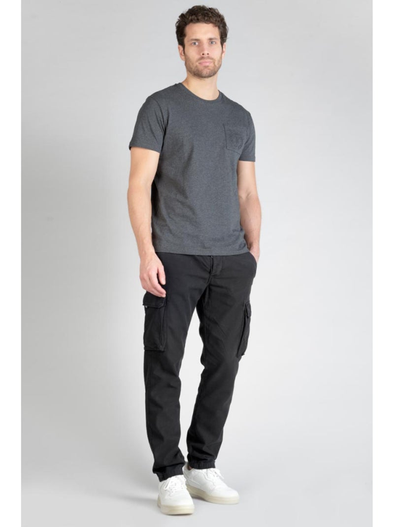 Pantalon SAMI cargo 'Le Temps Des Cerises' Noir - Kiabi