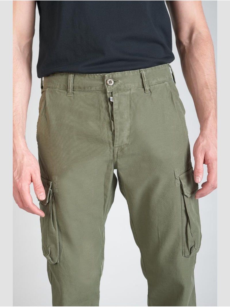 Pantalon SAMI cargo 'Le Temps Des Cerises' Vert - Kiabi