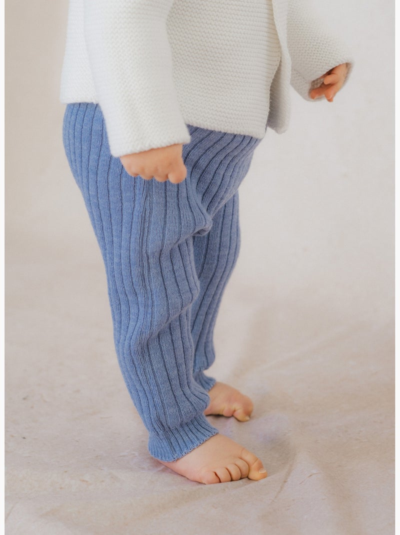 Pantalon sans Pied RETRO Bleu clair - Kiabi