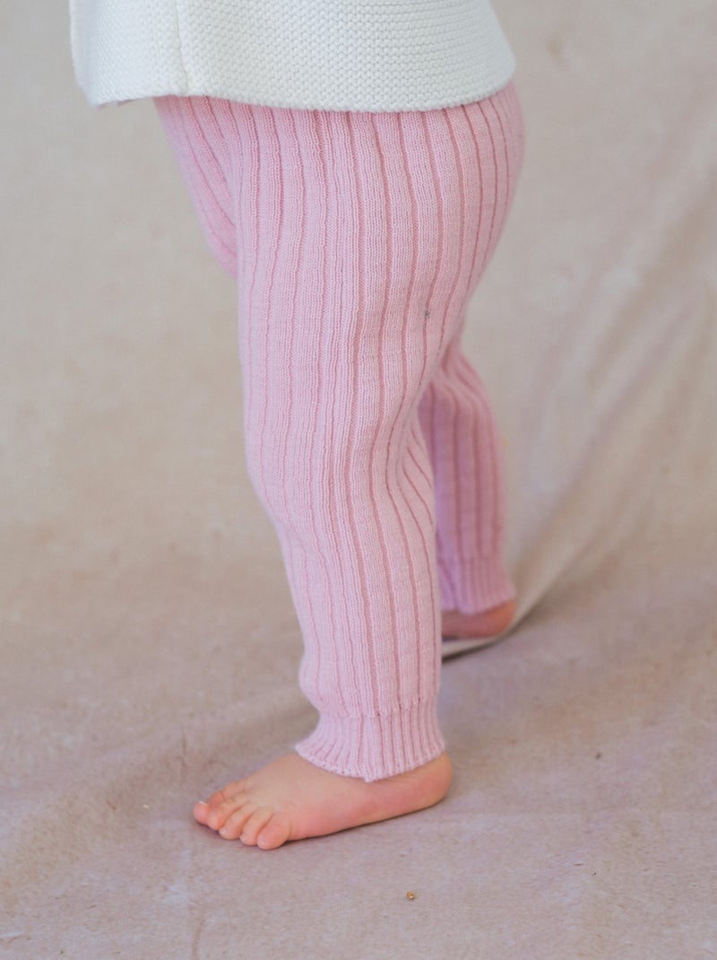 Pantalon sans Pied RETRO Rose clair - Kiabi