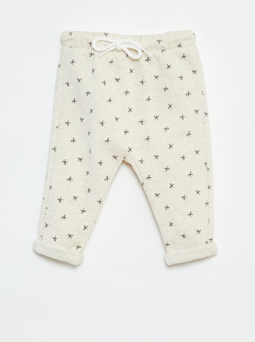 Pantalon sarouel imprimé - Kiabi