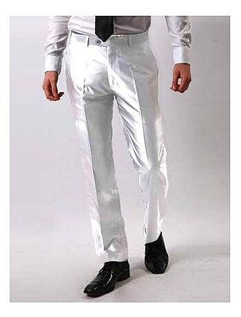 Pantalon Satin Blanc Kebello - Kiabi