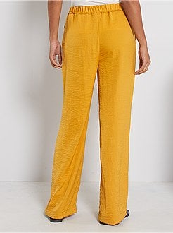 Pantalon satiné - Kiabi