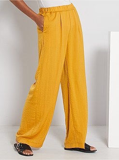 Pantalon satiné - Kiabi