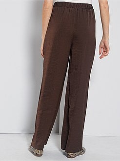 Pantalon satiné - Kiabi