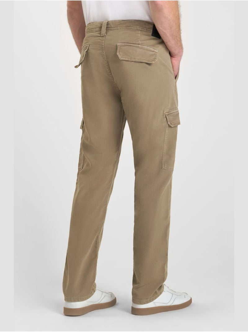 Pantalon SELIAN cargo 'Le Temps Des Cerises' Beige - Kiabi