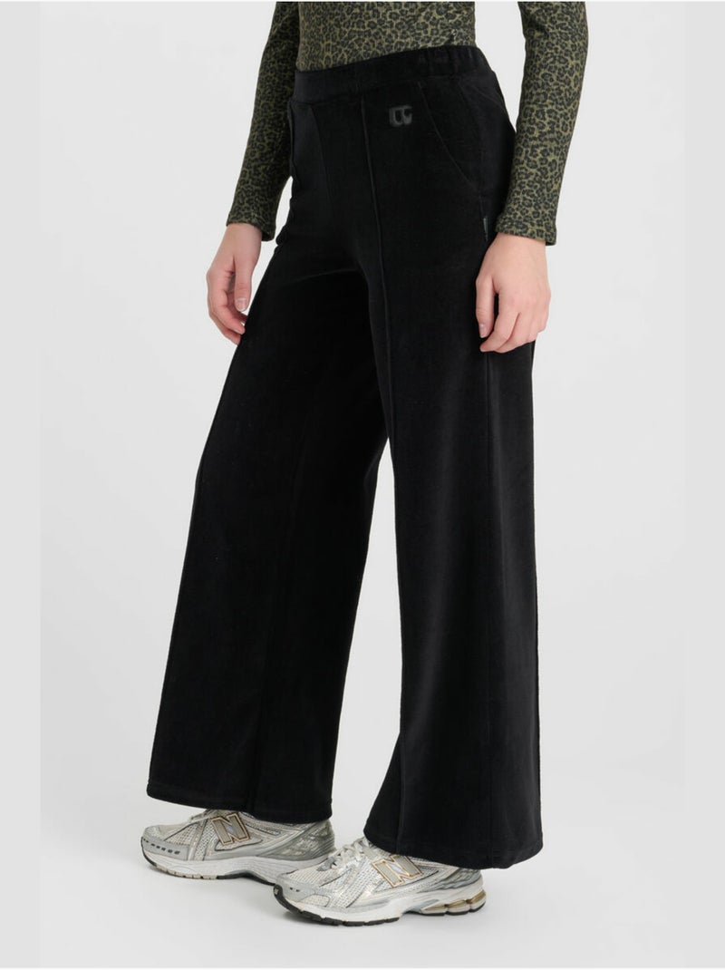 Pantalon sidygi jogpant 'le temps des cerises' Noir - Kiabi