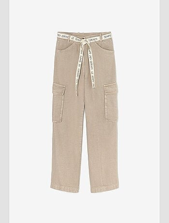 Pantalon SIENAGI droite 'Le Temps Des Cerises'