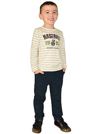 Pantalon sim velours cotele enfant