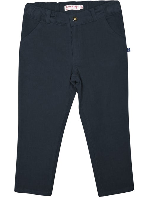 Pantalon sim velours cotele enfant - Kiabi Pantalon sim velours cotele enfant - Kiabi