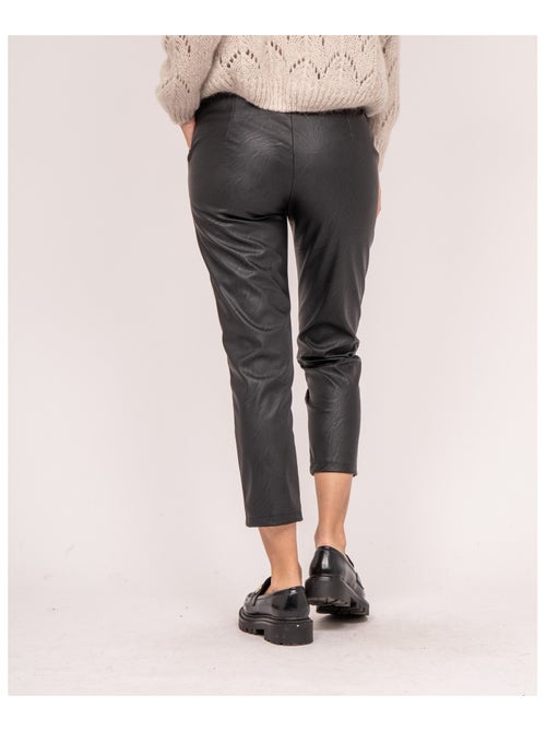 Pantalon simili cuir EMBER - Kiabi