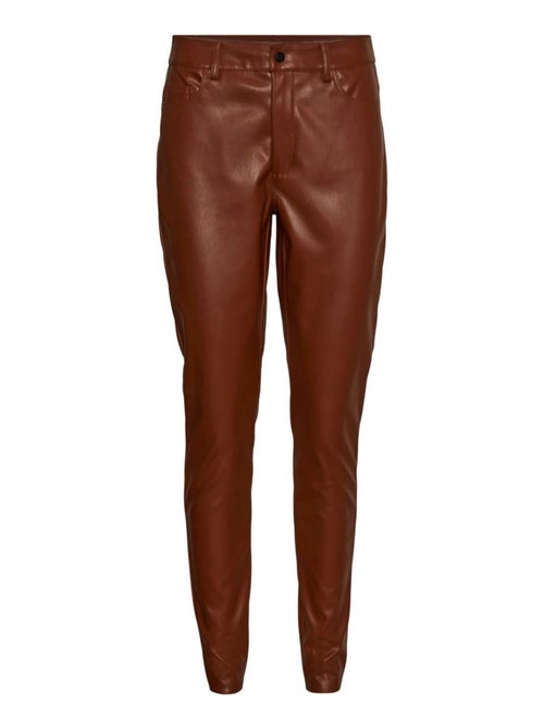 Pantalon simili cuir Noisy May - Kiabi