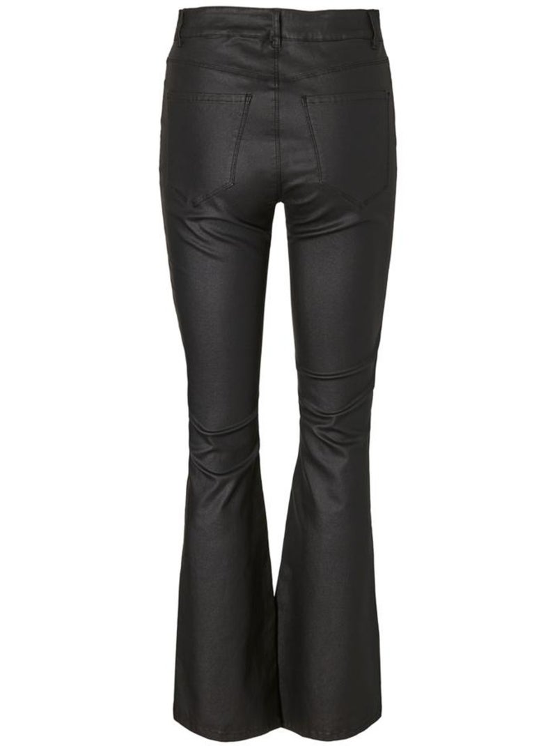 Pantalon Simili Femme Vero Moda Curve Noir - Kiabi