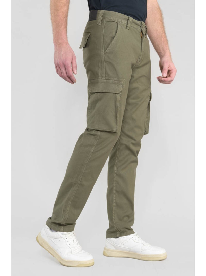 Pantalon SIVAN cargo 'Le Temps Des Cerises' Kaki - Kiabi
