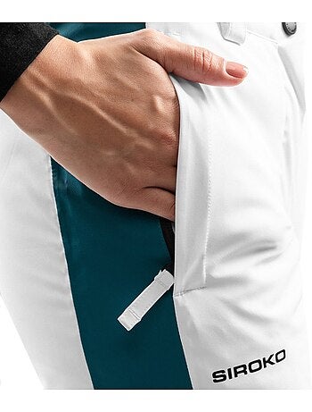 Pantalon ski femme sports d'hiver femme p3-w genevez