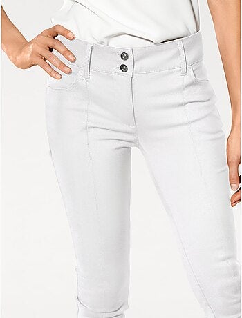 Pantalon skinny - taille courte - helline