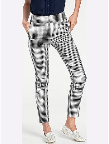 Pantalon skinny - taille courte - helline