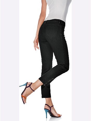 Pantalon skinny - taille courte - helline