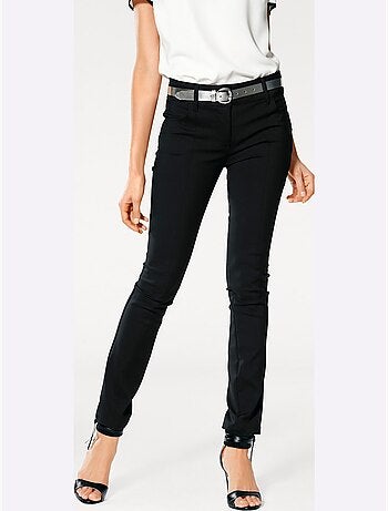 Pantalon skinny - taille courte - helline
