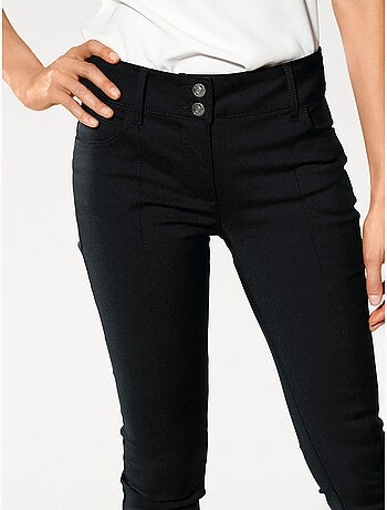 Pantalon skinny - taille courte - helline