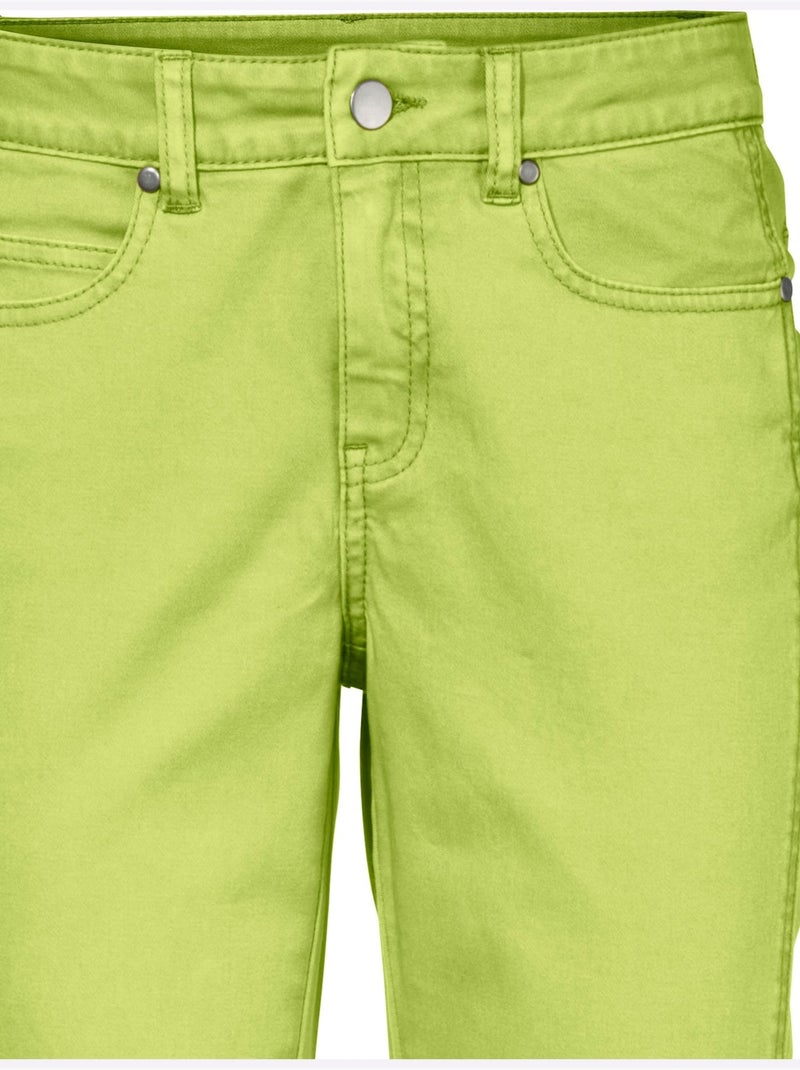 Pantalon skinny - taille courte - helline Vert kiwi - Kiabi